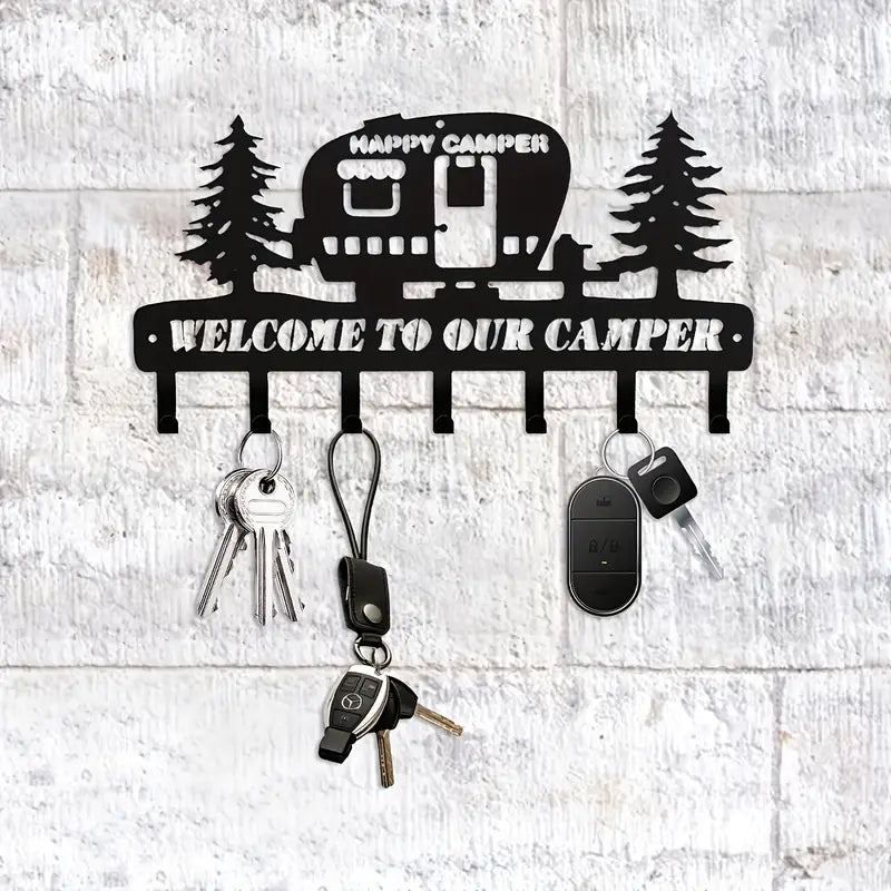 Welcome to Our Camper Key Holder