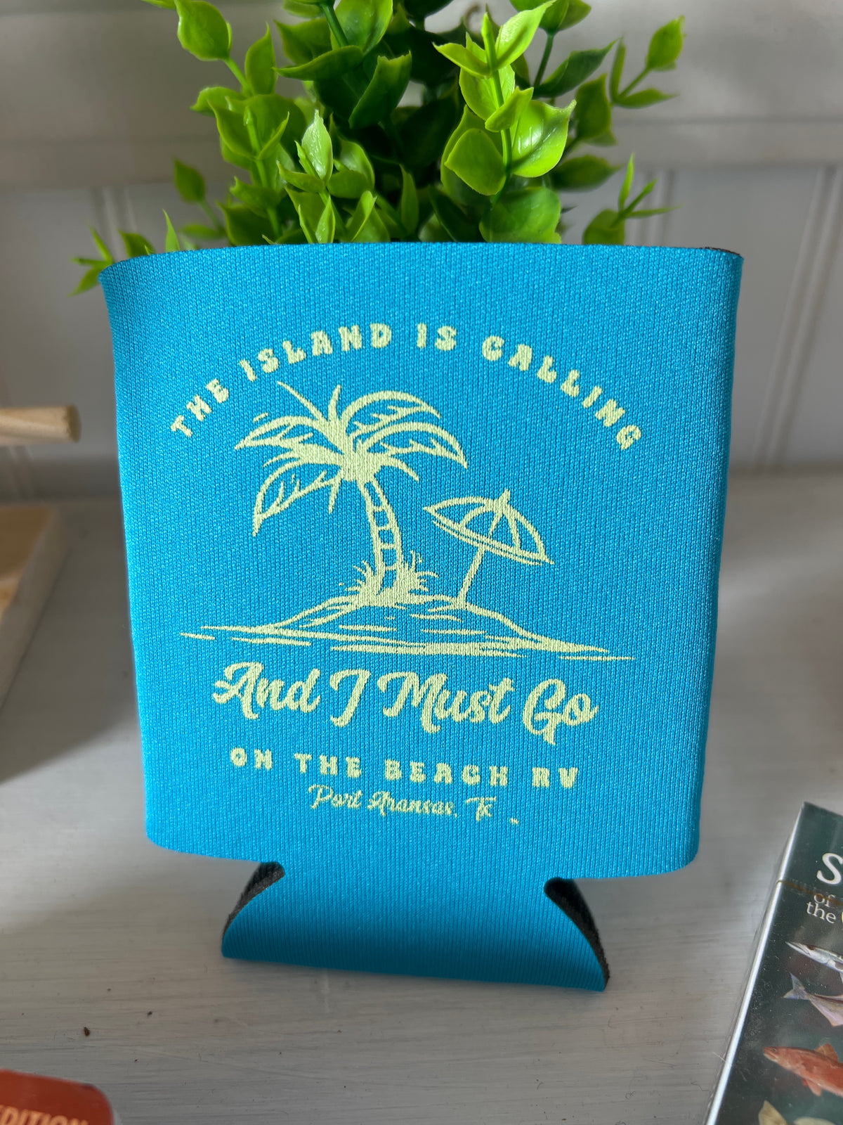 The Island is Calling and I Must Go Coozie