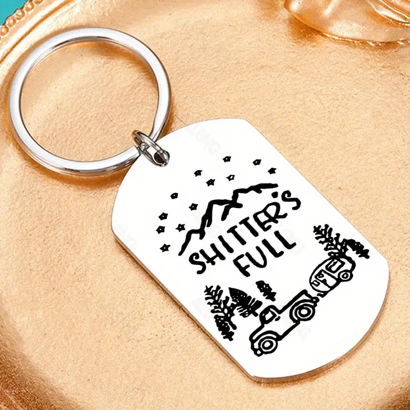Shitter's Full Keychain